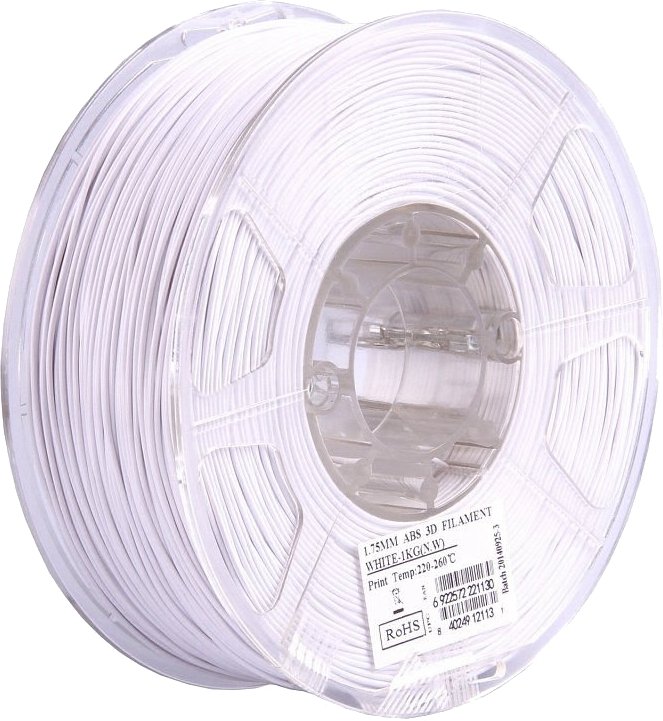 

Пластик eSUN ABS 1.75 мм 1000 г (белый)