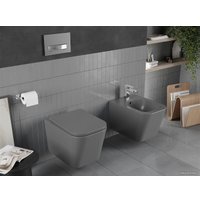 Унитаз подвесной Mexen Teo 30854071 (темно-серый матовый) (без бачка)