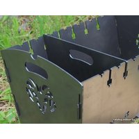 Разборный мангал ООО "Белатра" Хантер с перегородкой