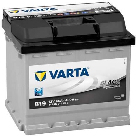 

Автомобильный аккумулятор Varta Black Dynamic B19 545 412 040 (45 А/ч)