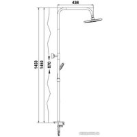 Душевая система  Wisent WP3500-3