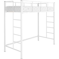 Кровать-чердак Князев Мебель Хельга 1 ХЕ1.90.200.Б (белый муар)