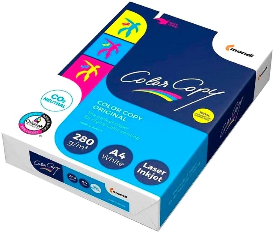 

Офисная бумага Color Copy A4 280 г/м2 150 л