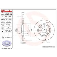  Brembo 09869511