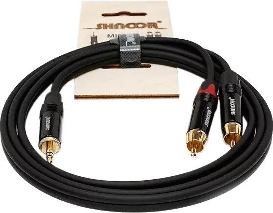 Кабель Shnoor MJ2RCA-5m