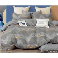 Семейный комплект постельного белья Cleo Сатин Семейный SK-41/0062