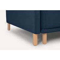 Угловой диван Divan Нордика мини Velvet Blue 264431 (синий)