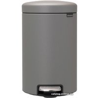 Мусорное ведро Brabantia Pedal Bin NewIcon 12 л (минерально-серый)