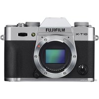 Беззеркальный фотоаппарат Fujifilm X-T10 Double Kit 16-50mm + 50-230mm Silver