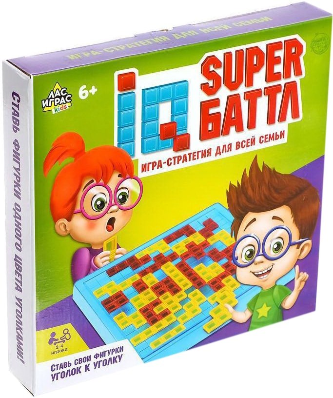 

Настольная игра Лас Играс IQ баттл 3303140