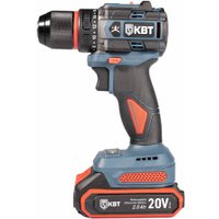 Дрель-шуруповерт КВТ Профи DB-20-13 (с 2-мя АКБ, кейс)