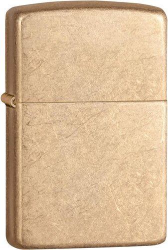 Zippo Armor Tumbled Brass 28496-000003