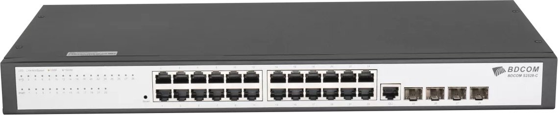 

Управляемый коммутатор 2-го уровня BDCOM S2528-C