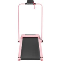 Электрическая беговая дорожка Sundays Fitness Simple Line А01 Plus (розовый)