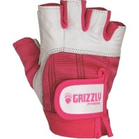 Перчатки для фитнеса Grizzly Fitness Training Gloves (XS, белый/розовый)