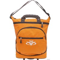 Сумка-тележка TsV 526.22 (оранжевый/коричневый)