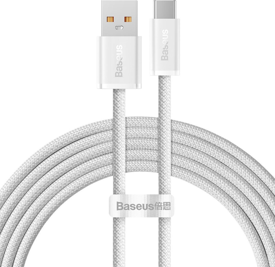 

Кабель Baseus Dynamic Series Fast Charging Data Cable 100W USB Type-A - USB Type-C (2 м, белый)