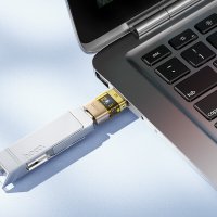 Адаптер Hoco UA36C USB Type-A - USB Type-C (черный) в Бресте