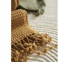 Плед Tkano Essential TK23-TH0005 (охра)