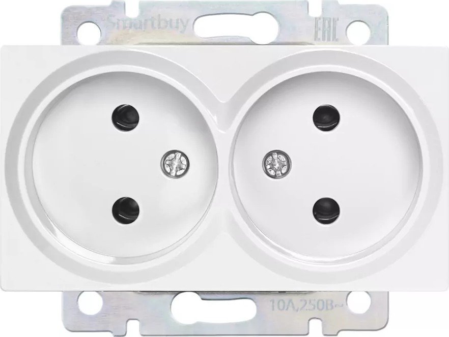 

Розетка SmartBuy SBE-05w-10-S2-N