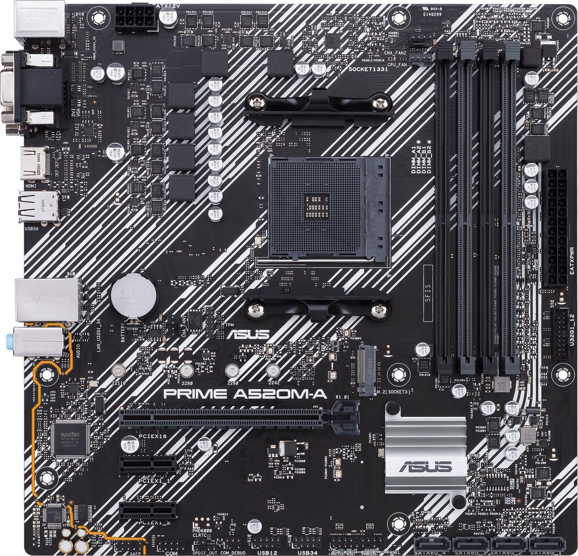

Материнская плата ASUS Prime A520M-A