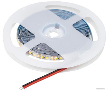 Светодиодная лента AKS 4,8W/m, 12V, 8мм, 2835, 60 д/м, IP20, нейтральный белый (4000K) - 5м,