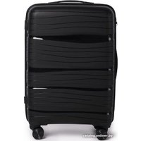 Чемодан-спиннер Pride PP9802 (M, черный)