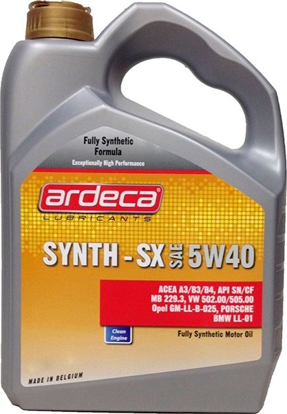 

Моторное масло Ardeca SYNTH-SX 5W-40 5л