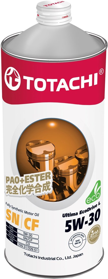

Моторное масло Totachi Ultima Ecodrive L 5W-30 1л