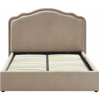 Кровать Signal Florencja Velvet Bluvel 40 140/200 (темно-бежевый)