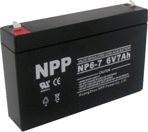 

Аккумулятор для ИБП NPP NP 6-7 (6В/7 А·ч)