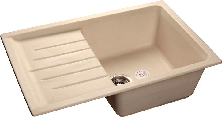 

Кухонная мойка GranFest GF-P760L (белый)