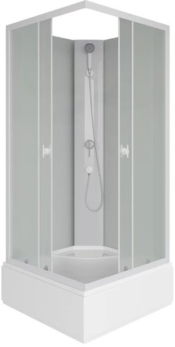 Душевая кабина Niagara Promo P80/26Q/MT/BK 80x80x195