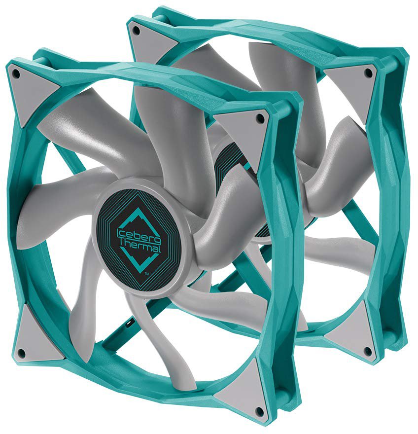 

Набор вентиляторов Iceberg Thermal IceGALE 140mm 2-pack (бирюзовый)