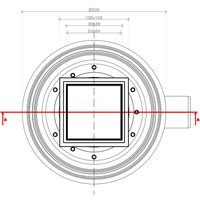 Трап/канал Bettoserb Standard Dry Vertical Ceramic 13000112 (202561)