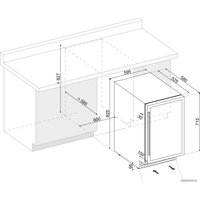 Винный шкаф Dunavox DX-51.150DBK/DP