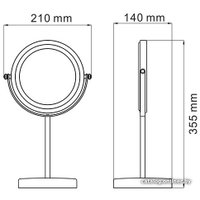 Косметическое зеркало Wasserkraft K-1003