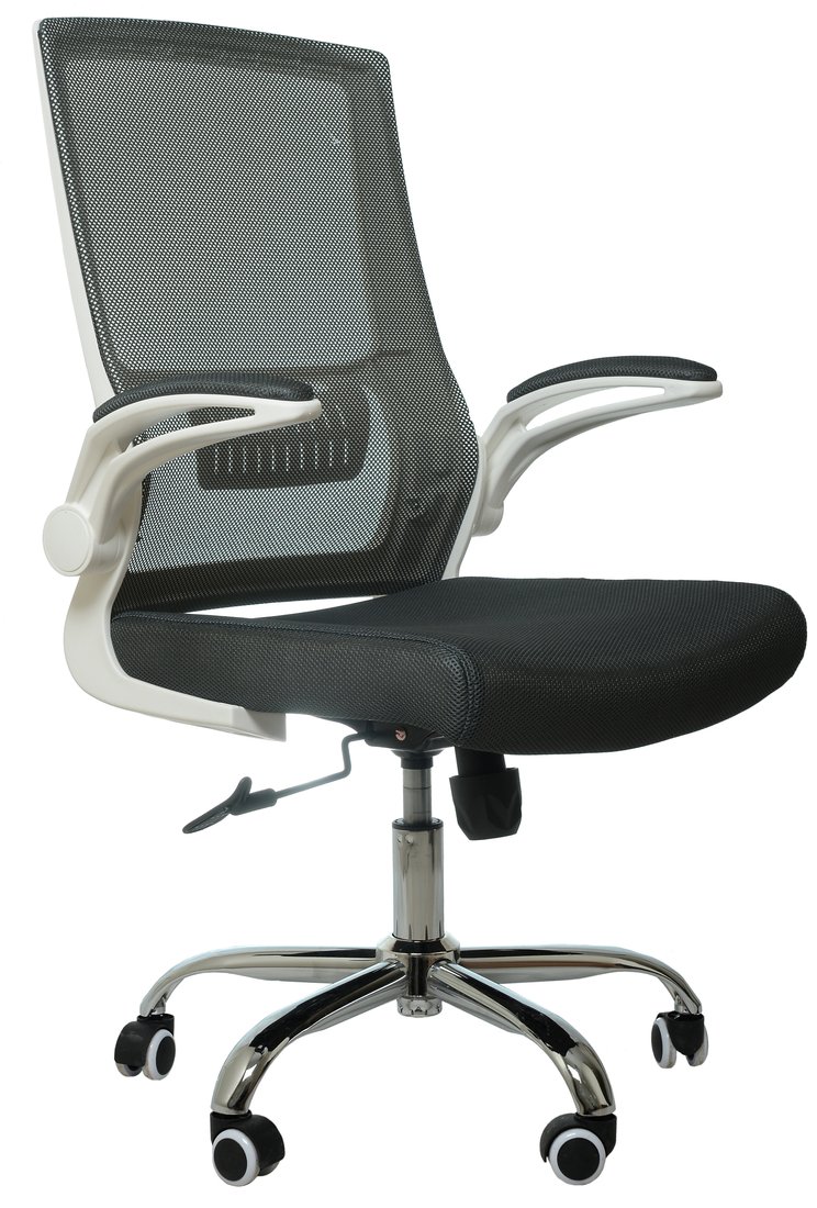 

Офисное кресло SitUp Vista White Chrome (серый)