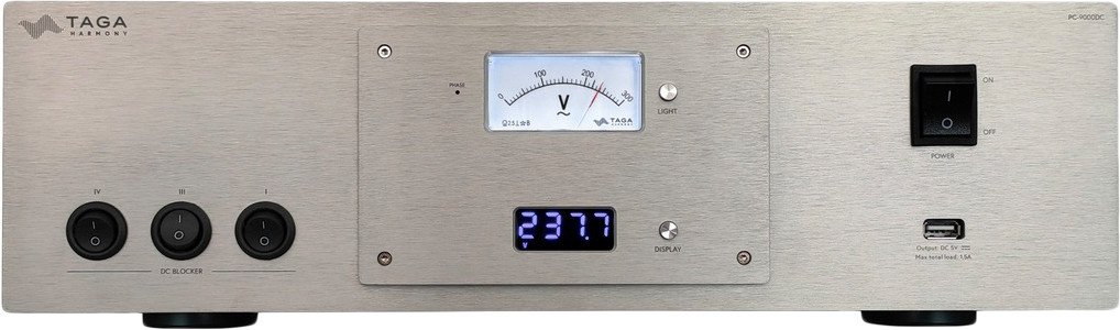 Сетевой фильтр Taga Harmony PC-9000DC (серебристый)