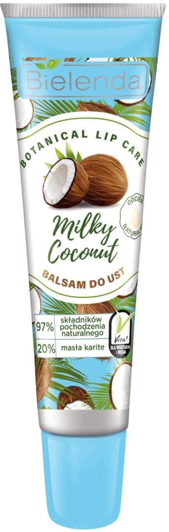 

Бальзам для губ Bielenda Botanical Lip Care Milky Coconut 10 г