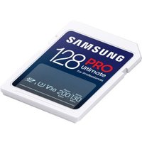 Карта памяти Samsung PRO Ultimate SDXC 128GB (с кардридером)