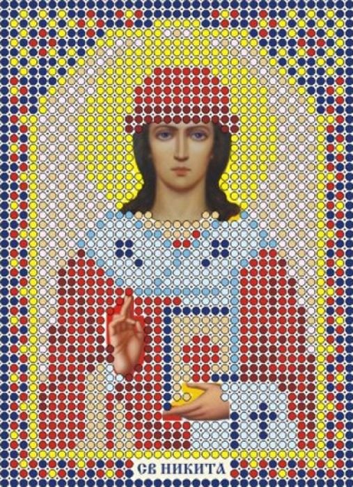 

Набор для вышивания Русская сказка Св. Никита, епископ Новгородский ММ-059б