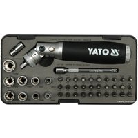 Набор отвертка с битами Yato YT-2806 (42 предмета)