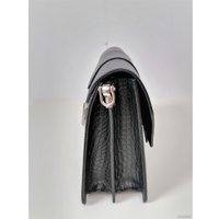 Женская сумка Souffle 249 2495001 (черный кайман эластичный)