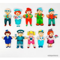 Мозаика/пазл ЛазерПРО Профессии. Конструктор-персонаж. Бизиборд 5167713