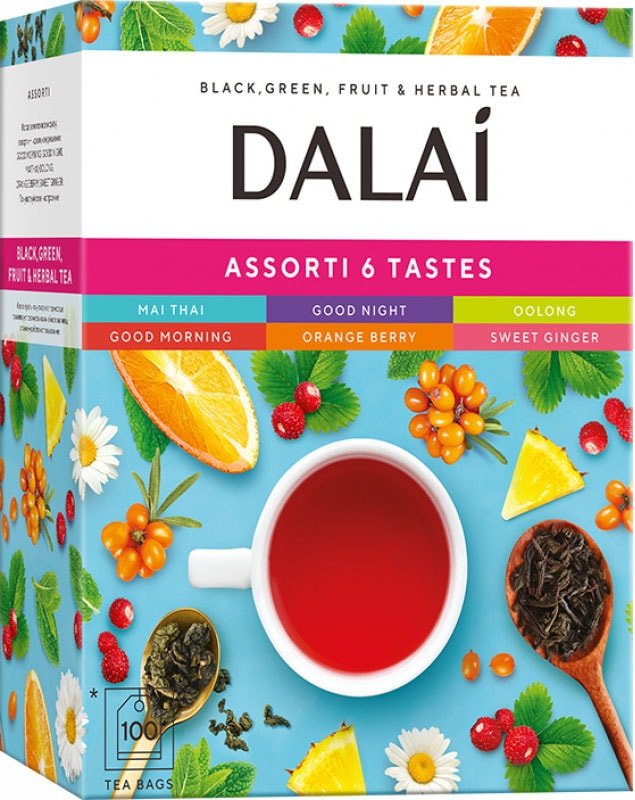 

DALAI Assorti 6 Tastes 100 шт