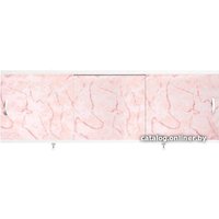 Фронтальный экран под ванну Alavann Оптима 170 (розовый мрамор)