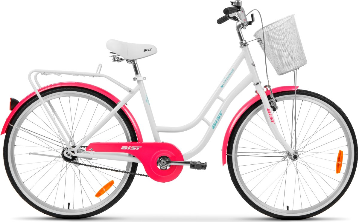 

Велосипед AIST Avenue 1.0 26 2022 (белый/розовый)