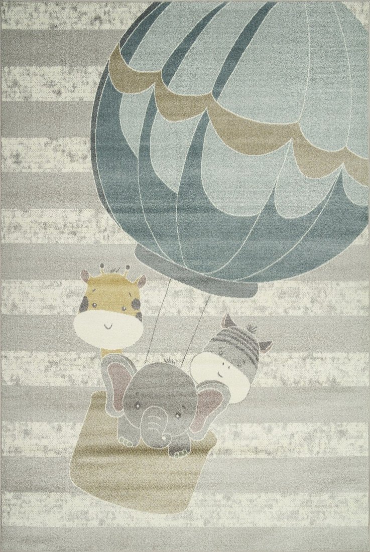 Ковер для детской Merinos Izumrud F263-STAN-LIGHT-GRAY (1.6х2.3)
