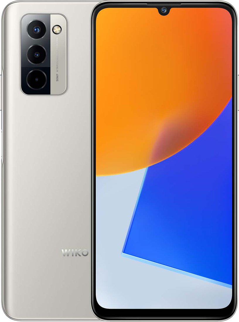 

Телефон Wiko 10 4GB/128GB (серебристый)